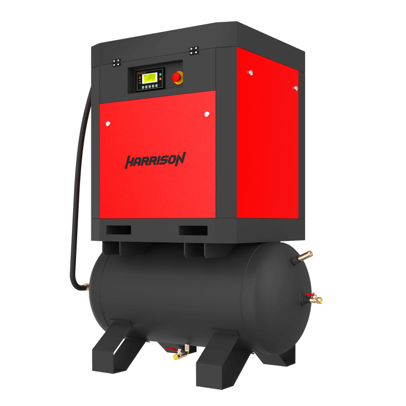 HRS-941300T5 Винтовой компрессор с ресивером Harrison: 1300 л/мин, 10 бар, 11 кВт, 500 л, HARRISON HRS-941300T5 Винтовой компрессор с ресивером Harrison: 1300 л/мин, 10 бар, 11 кВт, 500 л, HARRISON