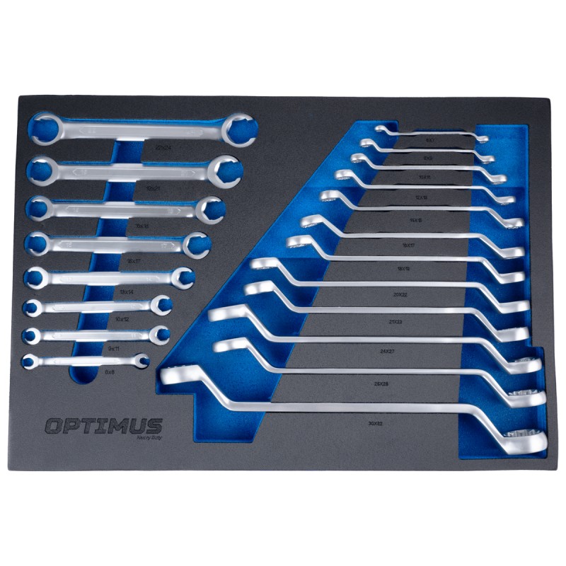 Тележка инструментальная 7 полок с набором инструментов 298 пр, металлическая столешница OPT-717M , OPTIMUS Тележка инструментальная 7 полок с набором инструментов 298 пр, металлическая столешница OPT-717M , OPTIMUS