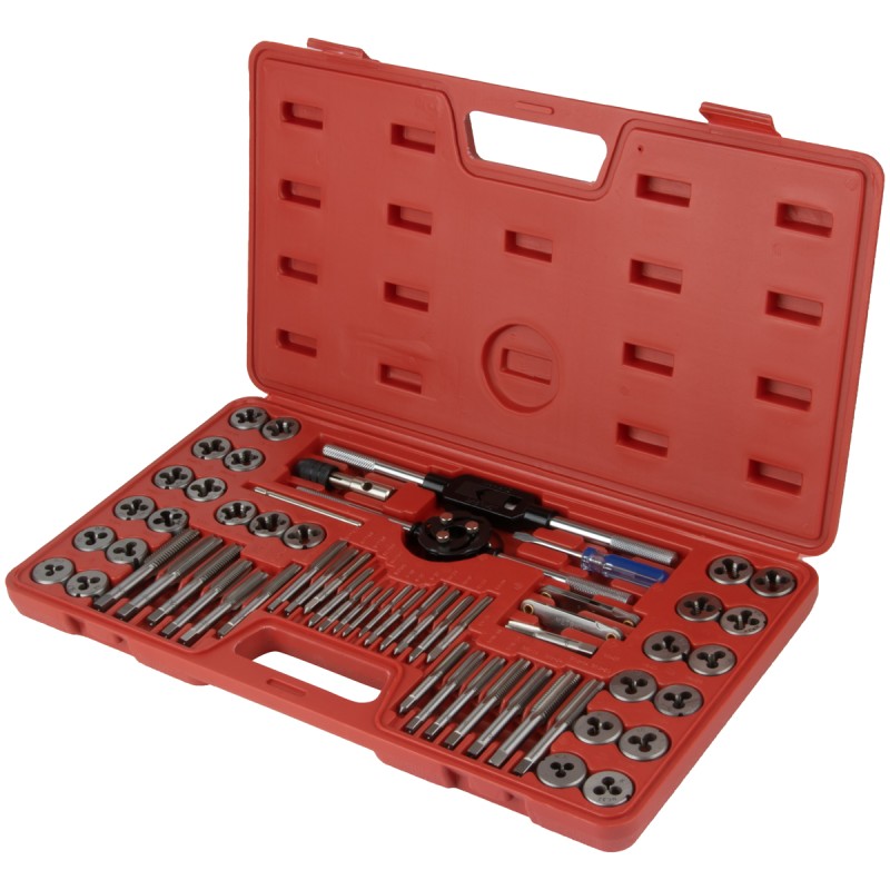 OPT-MTDS60 Набор метчиков и плашек М3 - 12, 4-40 - 1/8NPT27, метрическая и дюймовая резьба, 60 предметов, OPTIMUS OPT-MTDS60 Набор метчиков и плашек М3 - 12, 4-40 - 1/8NPT27, метрическая и дюймовая резьба, 60 предметов, OPTIMUS