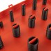 WDK-214046 Набор уплотнительных колец резиновых, черных, 382 шт