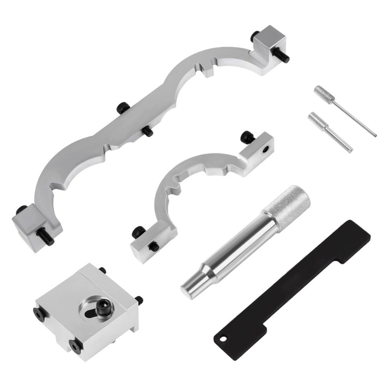 WDK-2140CR Фиксатор ГРМ бензиновых двигателей Opel, Vauxhall, Chevrolet, набор 7 предметов, WiederKraft WDK-2140CR Фиксатор ГРМ бензиновых двигателей Opel, Vauxhall, Chevrolet, набор 7 предметов, WiederKraft
