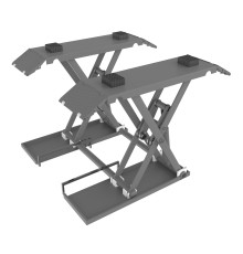 WDK-505Z Подъемник ножничный мобильный шиномонтажный 3 тонны, 220В