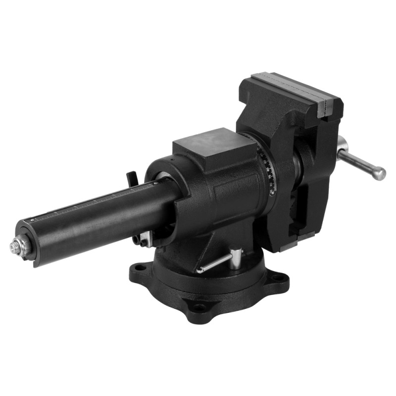 WDK-BV125D Профессиональные слесарные тиски 125 мм, регулировка в двух плоскостях 360 градусов WDK-BV125D Профессиональные слесарные тиски 125 мм, регулировка в двух плоскостях 360 градусов