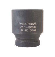 WDK-711-8050 Головка торцева ударная 1", 6 граней, 50 мм