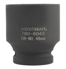 WDK-760-6046 Головка ударная 3/4", 6 граней, 46 мм