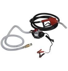 WDK-DYB50HT(24V) Насос перекачки топлива электрический 24В, заправочный раздаточный пистолет, комплект шлангов