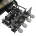 WDK-709722 Автоматический шиномонтажный станок со взрывной накачкой колес. Захват 12"-26"