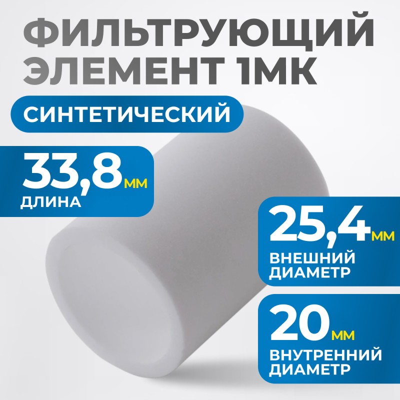 FE3001 Фильтрующий элемент 1 мк, OPTIMUS