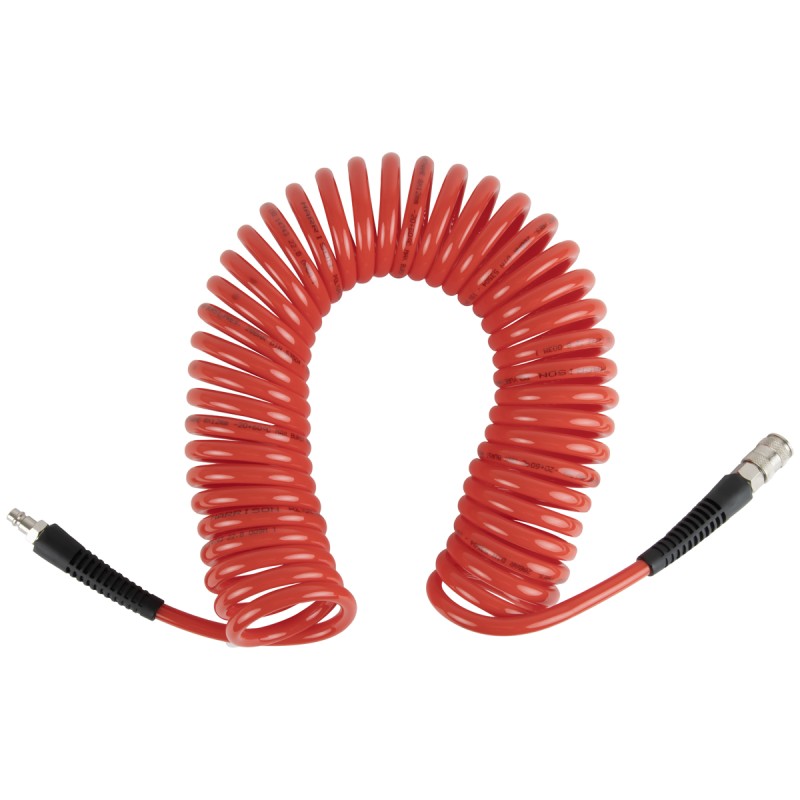 HRS-228010 Шланг пневматический спиральный Harrison с БРС, 10 м, 8х12 мм, HARRISON HRS-228010 Шланг пневматический спиральный Harrison с БРС, 10 м, 8х12 мм, HARRISON