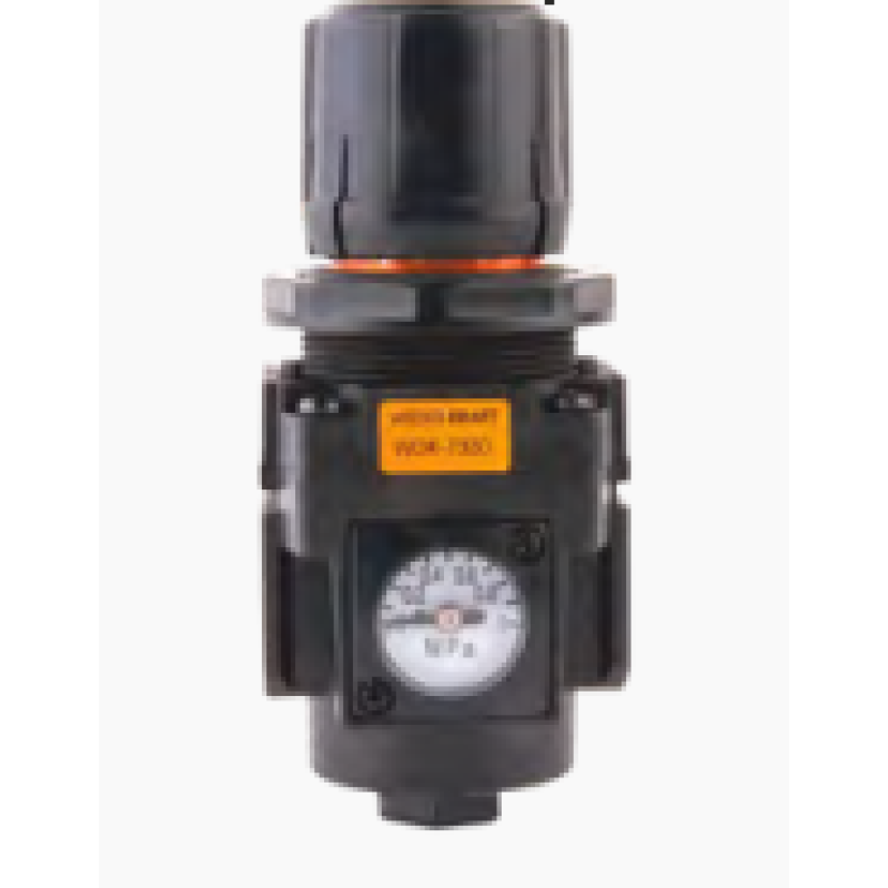 WDK-7340 Регулятор давления с манометром для пневматической системы 1/2", WiederKraft WDK-7340 Регулятор давления с манометром для пневматической системы 1/2", WiederKraft