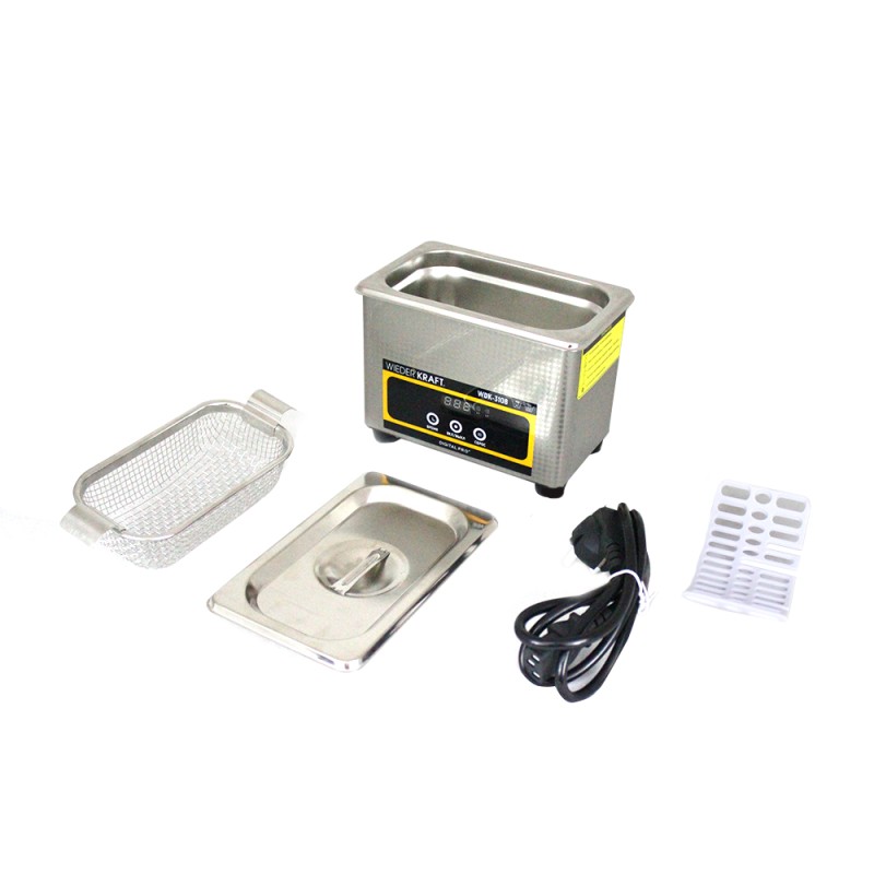 WDK-3108 Ультразвуковая мойка без подогрева, 0.8 л, WiederKraft WDK-3108 Ультразвуковая мойка без подогрева, 0.8 л, WiederKraft