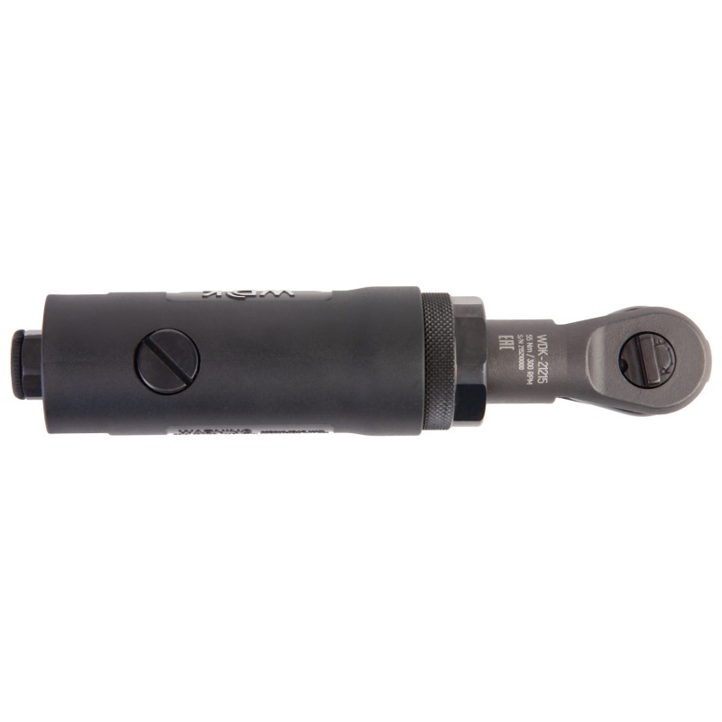 WDK-21215 Пневматическая трещотка 1/4", 55 Нм, усиленная, WiederKraft WDK-21215 Пневматическая трещотка 1/4", 55 Нм, усиленная, WiederKraft