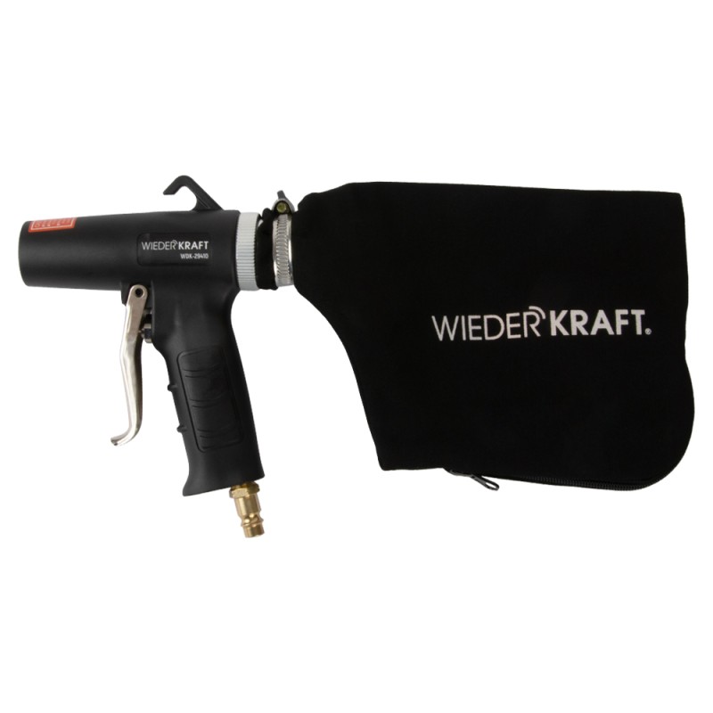 WDK-29410 Пневматический пылесос с функцией обдува и аксессуарами, WiederKraft WDK-29410 Пневматический пылесос с функцией обдува и аксессуарами, WiederKraft