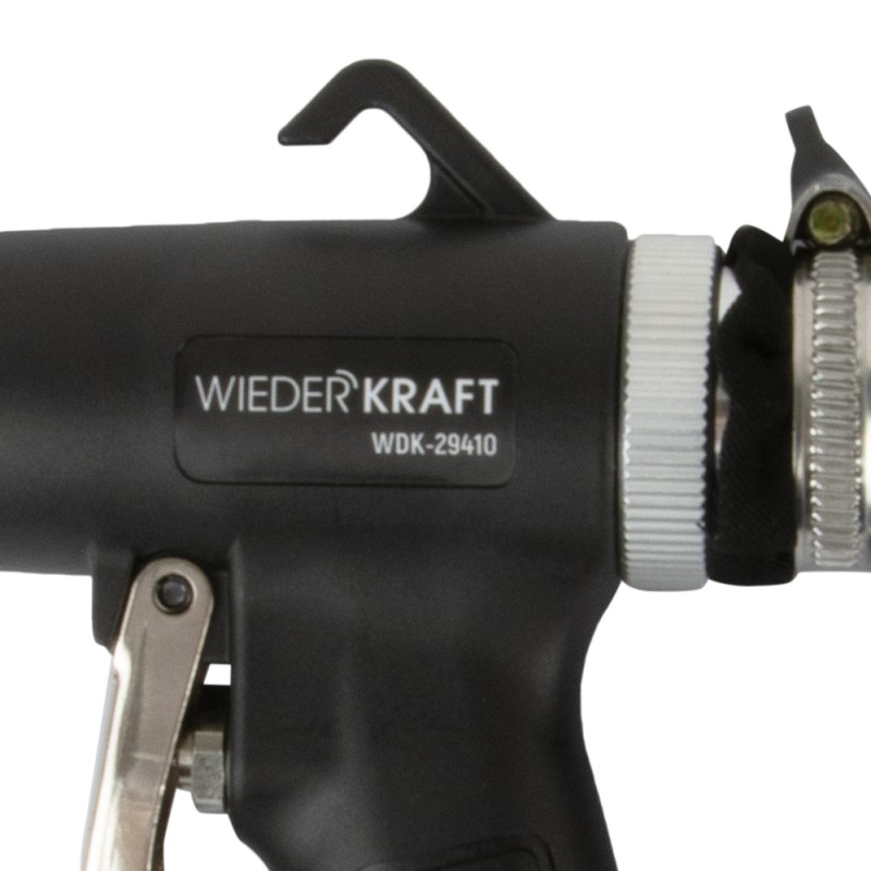 WDK-29410 Пневматический пылесос с функцией обдува и аксессуарами, WiederKraft WDK-29410 Пневматический пылесос с функцией обдува и аксессуарами, WiederKraft
