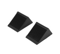 WDK-88001  Противооткатные упоры резиновые. Комплект 2шт. Размеры 105х75х75 мм. Вес 0,66 кг.