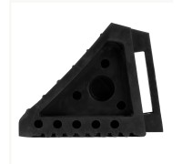 WDK-88002  Противооткатный упор резиновый, для грузовых автомобилей. Размеры 200х150х100 мм.