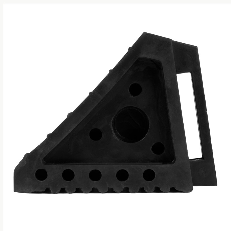 WDK-88002  Противооткатный упор резиновый, для грузовых автомобилей. Размеры 200х150х100 мм., WiederKraft