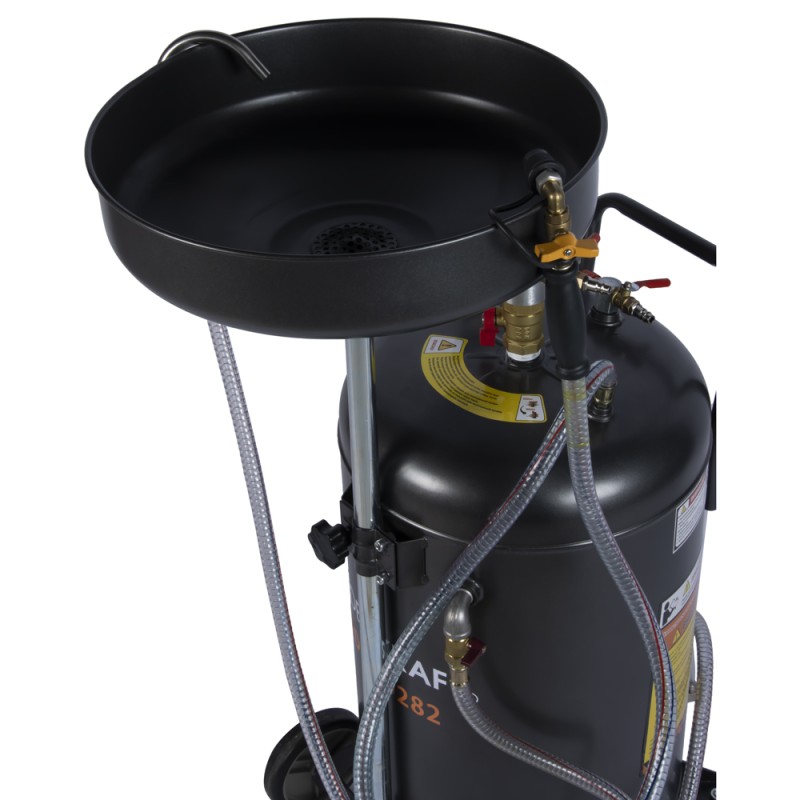 WDK-89282 Маслосменная установка 80 л c воронкой и откачкой через щуп, WiederKraft WDK-89282 Маслосменная установка 80 л c воронкой и откачкой через щуп, WiederKraft