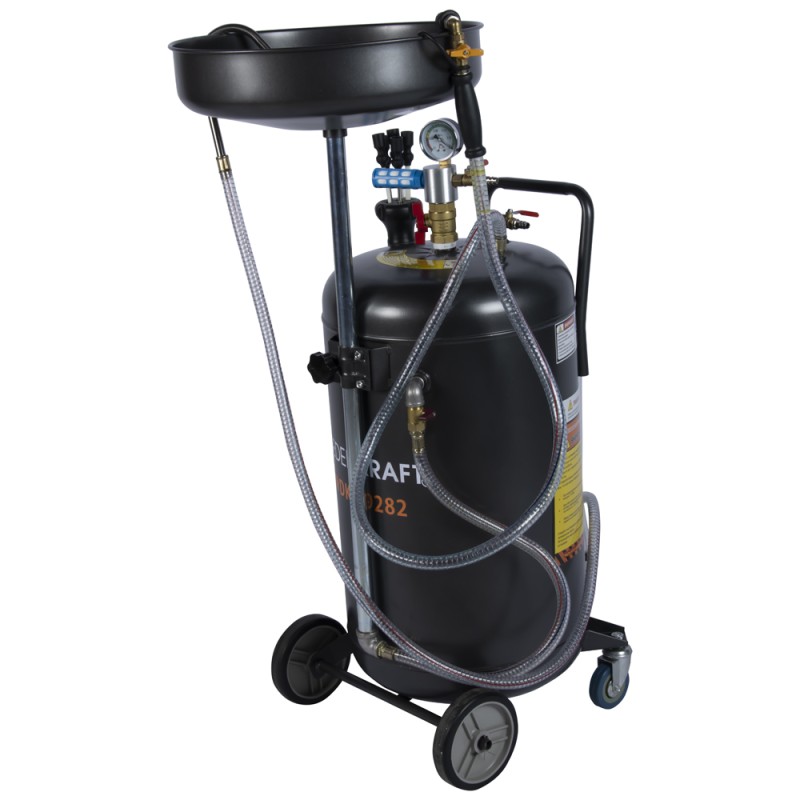 WDK-89282 Маслосменная установка 80 л c воронкой и откачкой через щуп, WiederKraft WDK-89282 Маслосменная установка 80 л c воронкой и откачкой через щуп, WiederKraft