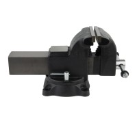 WDK-BV150 Профессиональные слесарные тиски поворотные с наковальней 150 мм