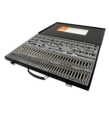 WDK-DTM3110 Набор метчиков и плашек М2-М18, 110 предметов, метрическая резьба