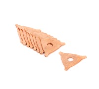 WDK-F015 Треугольные приварочные шайбы 50 мм, 10 шт