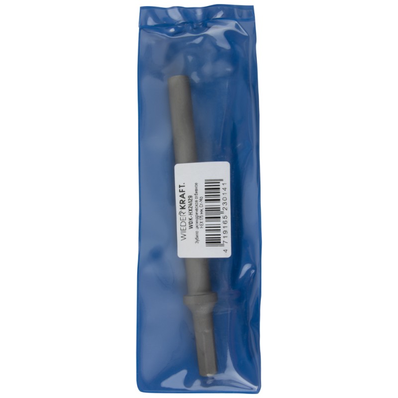 WDK-HX24129 Зубило цилиндрическое отбивное HEX 175 мм, Cr-Mo, WiederKraft WDK-HX24129 Зубило цилиндрическое отбивное HEX 175 мм, Cr-Mo, WiederKraft