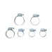 OPT-HT06 Хомуты червячные набор 6шт. 10-27