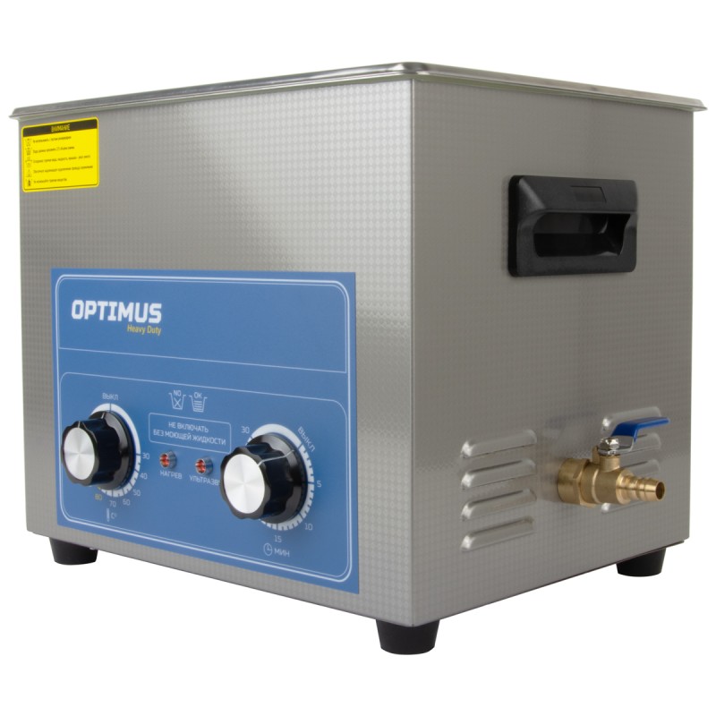 OPT-UC100 Ультразвуковая мойка с подогревом 10 л, OPTIMUS OPT-UC100 Ультразвуковая мойка с подогревом 10 л, OPTIMUS