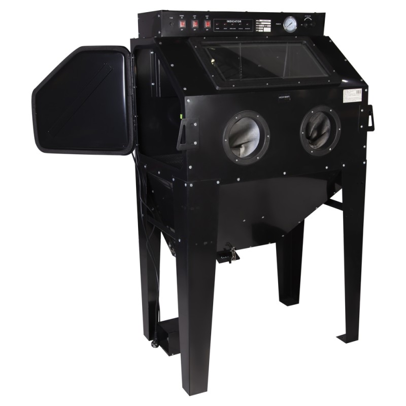 WDK-83350 Камера пескоструйная 350 л, WiederKraft WDK-83350 Камера пескоструйная 350 л, WiederKraft