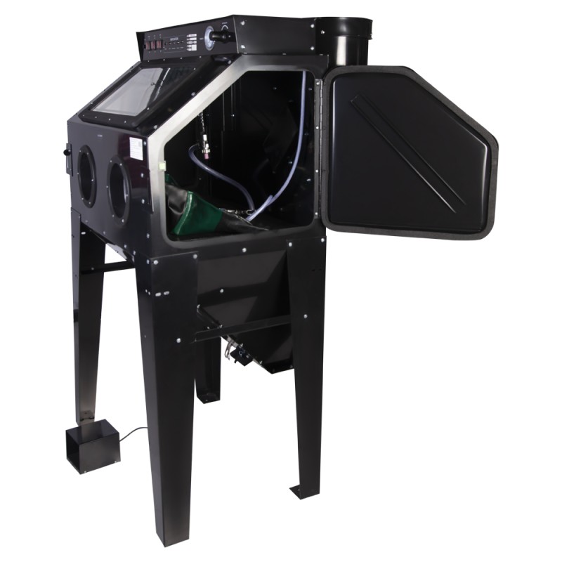 WDK-83350 Камера пескоструйная 350 л, WiederKraft WDK-83350 Камера пескоструйная 350 л, WiederKraft