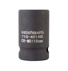 WDK-710-4016 Головка торцевая ударная 1/2", 6 граней, 16 мм