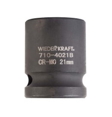 WDK-710-4021 Головка торцевая ударная 1/2", 6 граней, 21 мм