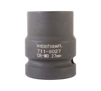 WDK-711-8027 Головка торцева ударная 1", 6 граней, 27 мм