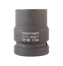 WDK-711-8027 Головка торцева ударная 1", 6 граней, 27 мм