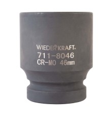 WDK-711-8046 Головка торцева ударная 1", 6 граней, 46 мм