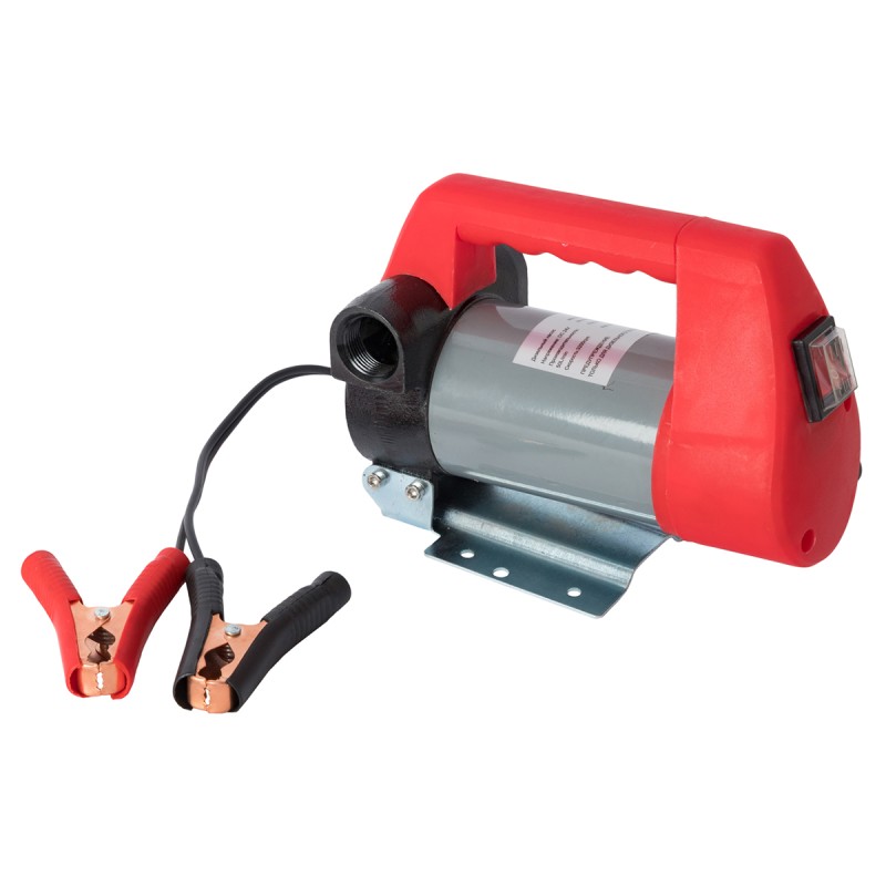 WDK-DYB40HT(24V) Насос перекачки топлива электрический 24В, заправочный раздаточный пистолет, комплект шлангов WDK-DYB40HT(24V) Насос перекачки топлива электрический 24В, заправочный раздаточный пистолет, комплект шлангов