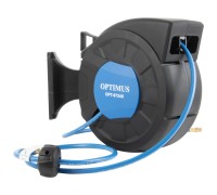 OPT-97240 Пневматическая катушка 15м со шлангом 8*12мм  для подачи сжатого воздуха
