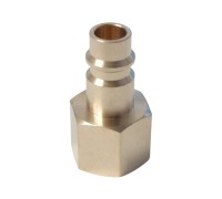 WDK-30PFB Штуцер быстроразъемного соединения  с внутренней резьбой 3/8" BSPT, латунь