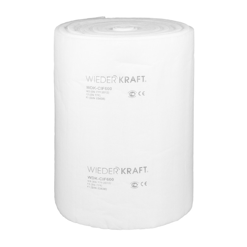 WDK-CIF600 Потолочный фильтр 1,00*20м*22мм, WiederKraft WDK-CIF600 Потолочный фильтр 1,00*20м*22мм, WiederKraft