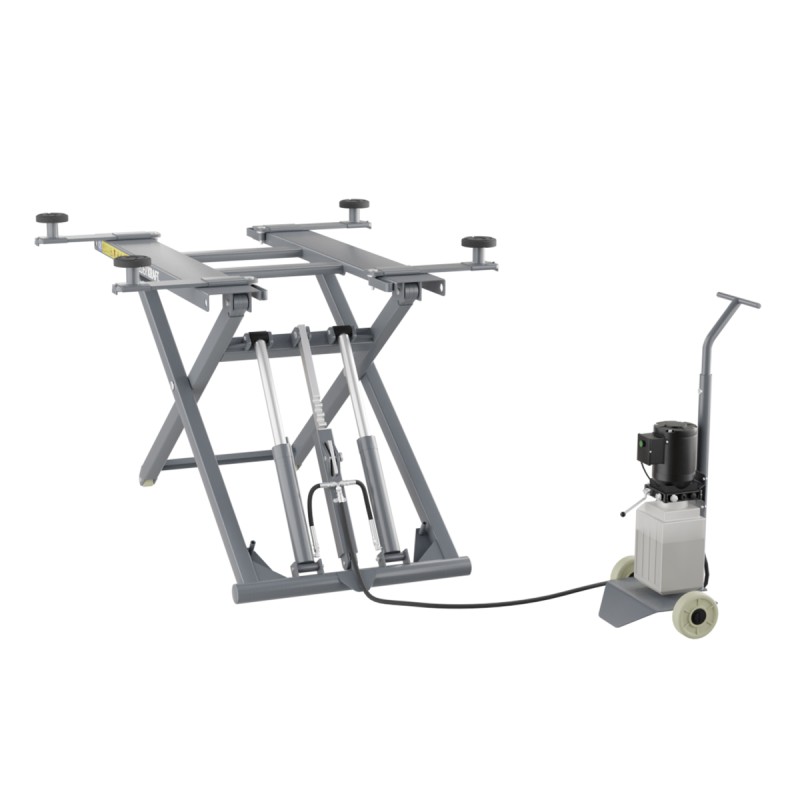 WDK-503 Ножничный мобильный подъемник, г/п 2700 кг, 220В / 2.2 кВт, WiederKraft