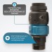 WDK-820SFS Композитное пневматическое быстроразъёмное соединение c предохранителем, внутренняя резьба F1/4"