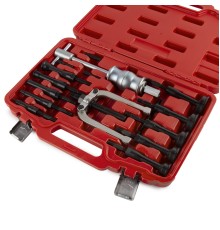 WDK-214490 Съемник подшипников цанговый с обратным молотком, 16 предметов