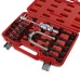 WDK-214490 Съемник подшипников цанговый с обратным молотком, 16 предметов