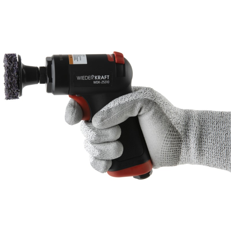 WDK-25310 Пневматическая шлифовальная машина, 18000 об/мин, WiederKraft WDK-25310 Пневматическая шлифовальная машина, 18000 об/мин, WiederKraft