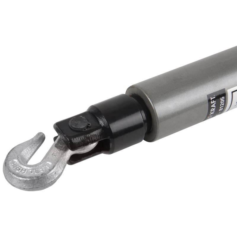 WDK-81205 Стяжной цилиндр обратного действия с крюками, 5 т, WiederKraft WDK-81205 Стяжной цилиндр обратного действия с крюками, 5 т, WiederKraft