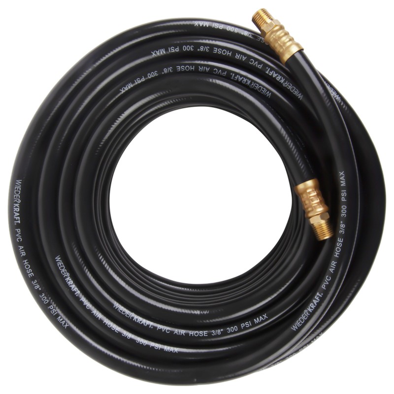 WDK-97015 Пневматический шланг 15 м, с наконечниками 1/4", WiederKraft WDK-97015 Пневматический шланг 15 м, с наконечниками 1/4", WiederKraft