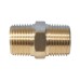 WDK-238MB Адаптер, резьба 3/8"-3/8" PT, M-M (внешняя), латунь