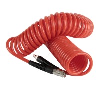 HRS-221010 Шланг пневматический спиральный Harrison с БРС, 10 м, 10х14 мм