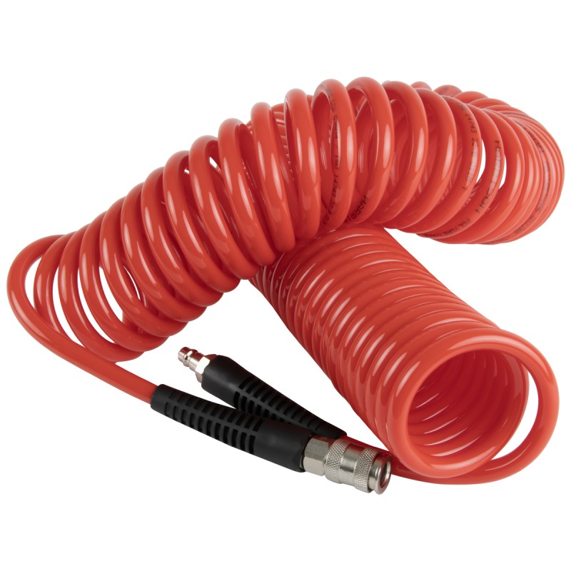 HRS-221010 Шланг пневматический спиральный Harrison с БРС, 10 м, 10х14 мм, HARRISON HRS-221010 Шланг пневматический спиральный Harrison с БРС, 10 м, 10х14 мм, HARRISON